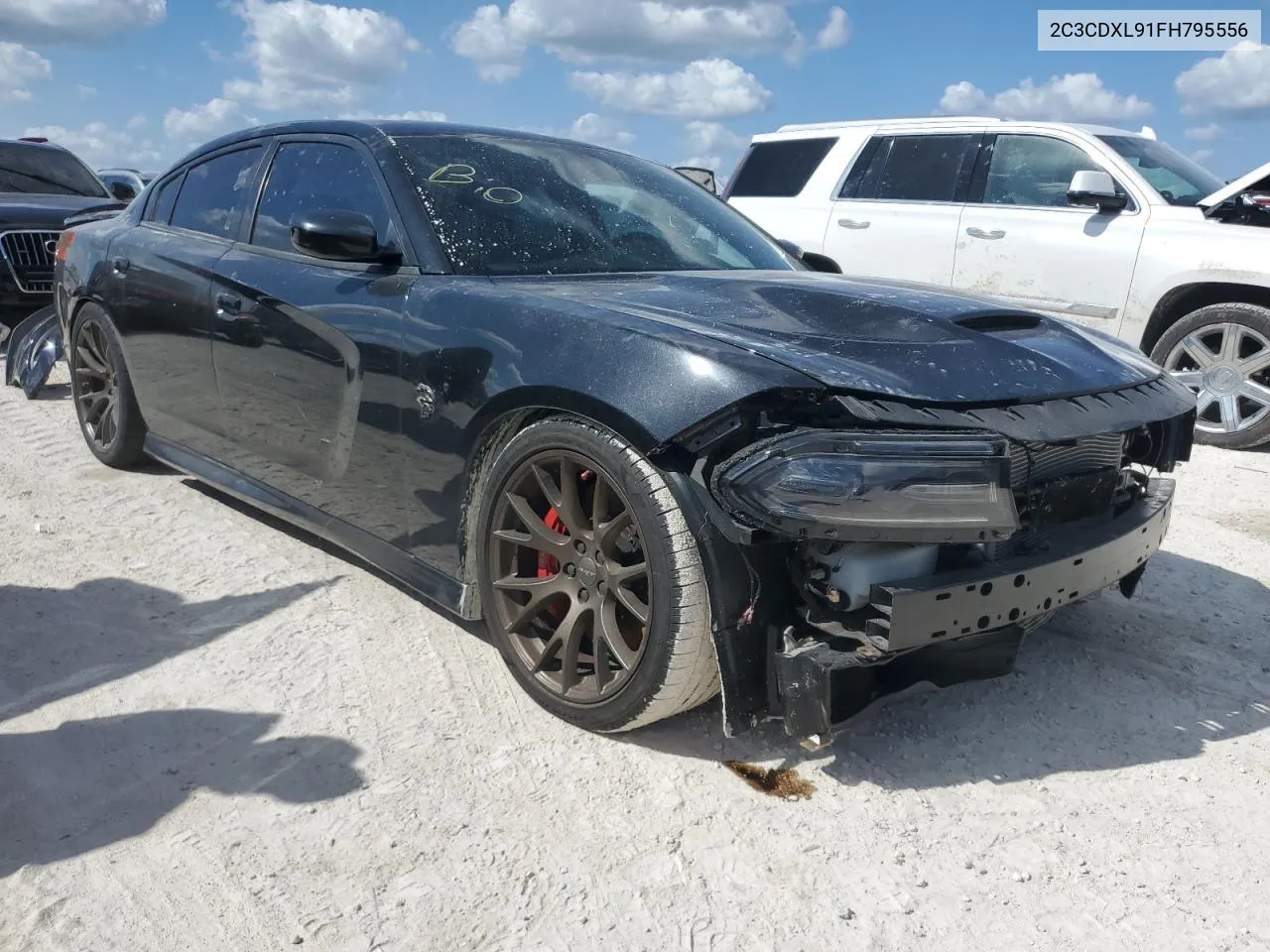 2C3CDXL91FH795556 2015 Dodge Charger Srt Hellcat