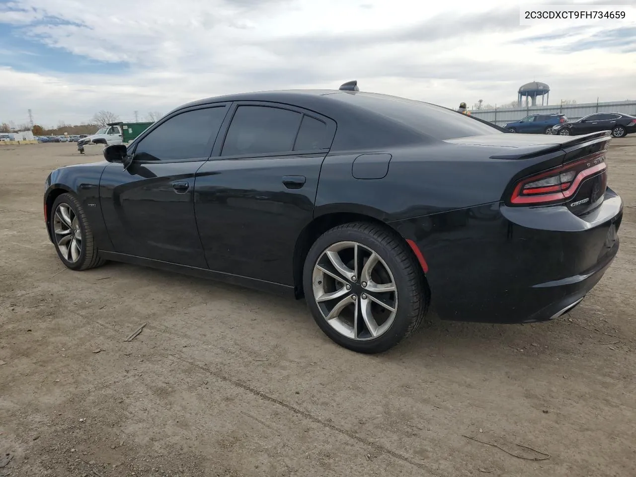 2015 Dodge Charger R/T VIN: 2C3CDXCT9FH734659 Lot: 77697184