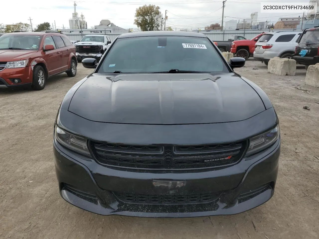 2015 Dodge Charger R/T VIN: 2C3CDXCT9FH734659 Lot: 77697184