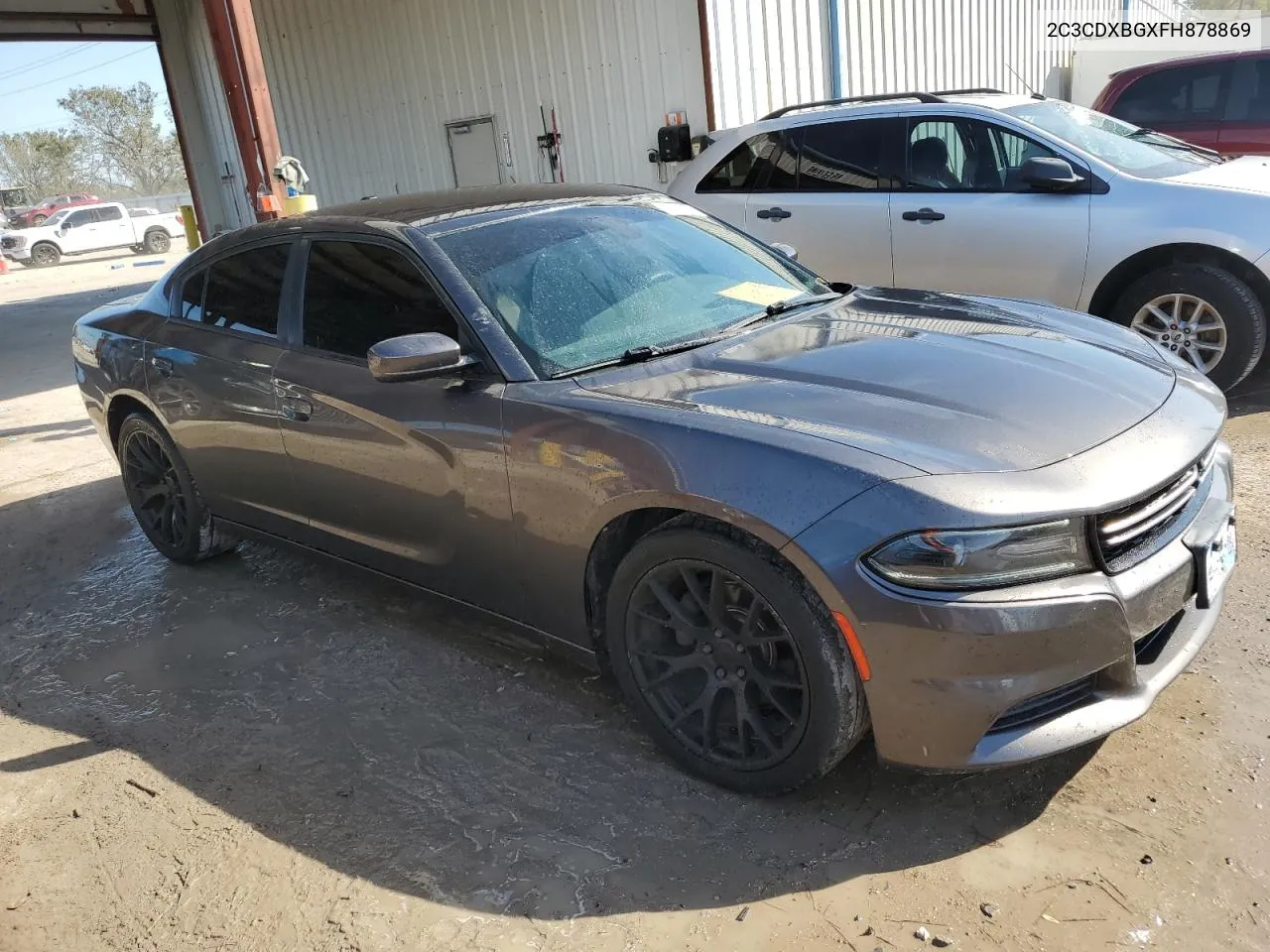 2015 Dodge Charger Se VIN: 2C3CDXBGXFH878869 Lot: 78010354