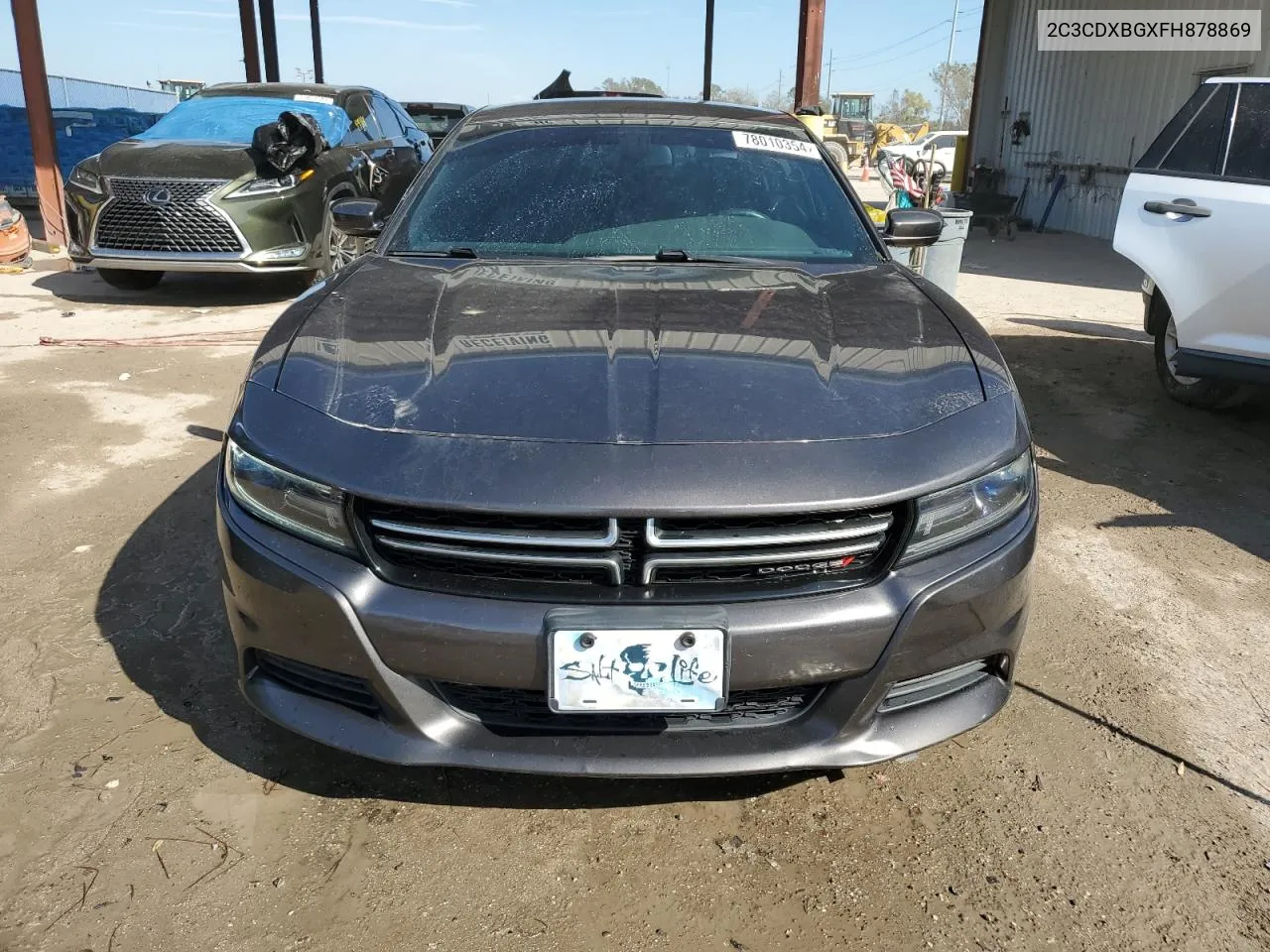 2C3CDXBGXFH878869 2015 Dodge Charger Se