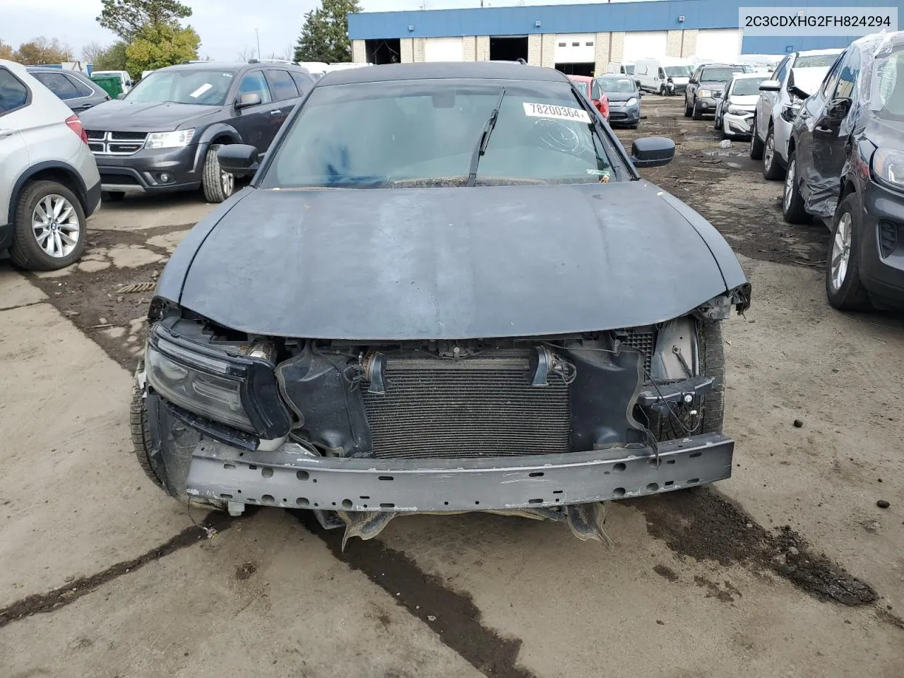 2C3CDXHG2FH824294 2015 Dodge Charger Sxt