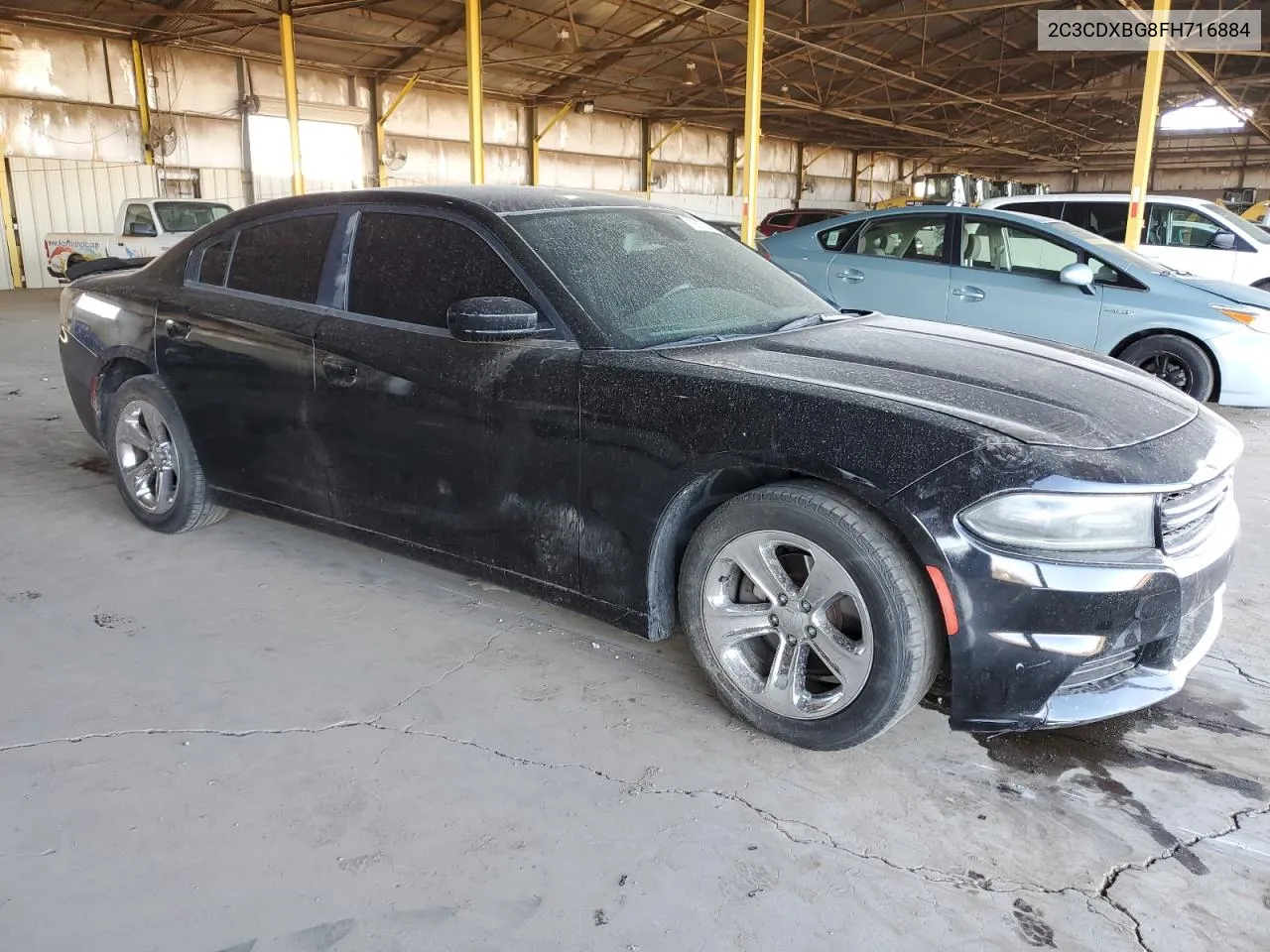 2015 Dodge Charger Se VIN: 2C3CDXBG8FH716884 Lot: 78527944