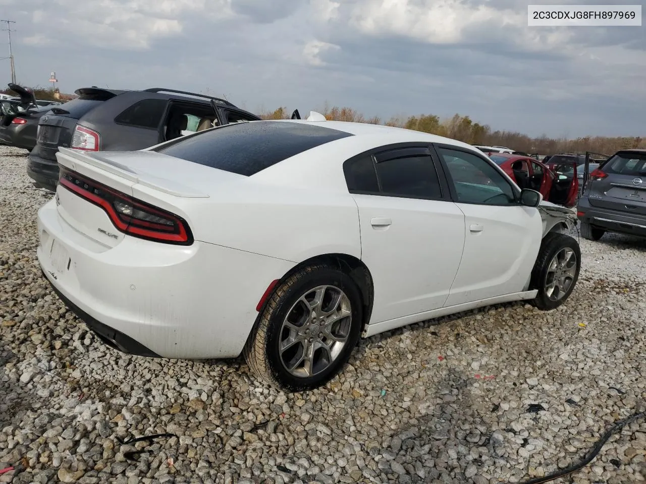 2015 Dodge Charger Sxt VIN: 2C3CDXJG8FH897969 Lot: 78531924