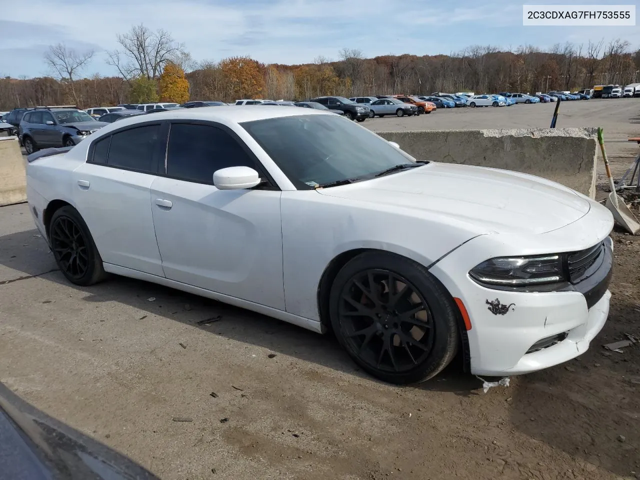 2015 Dodge Charger Police VIN: 2C3CDXAG7FH753555 Lot: 78619314