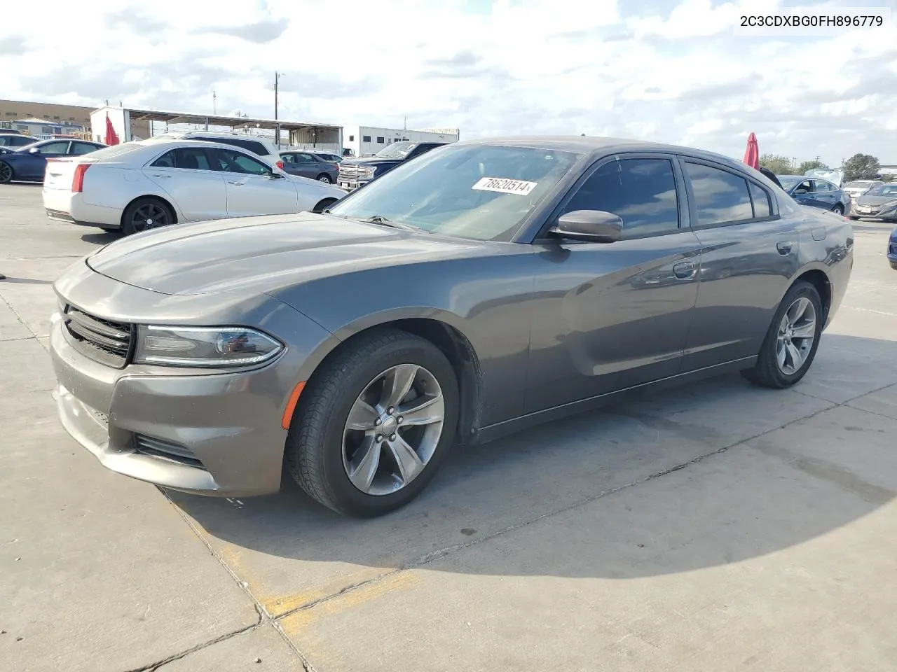 2015 Dodge Charger Se VIN: 2C3CDXBG0FH896779 Lot: 78620514