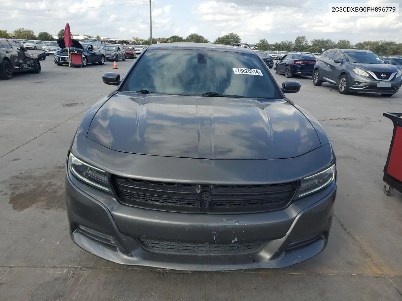 2015 Dodge Charger Se VIN: 2C3CDXBG0FH896779 Lot: 78620514