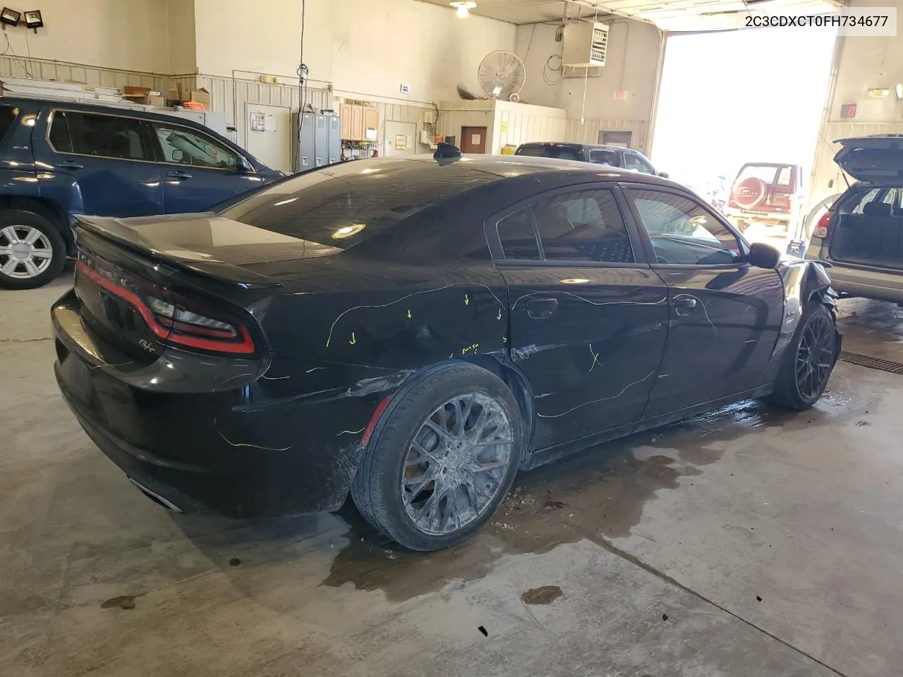 2C3CDXCT0FH734677 2015 Dodge Charger R/T