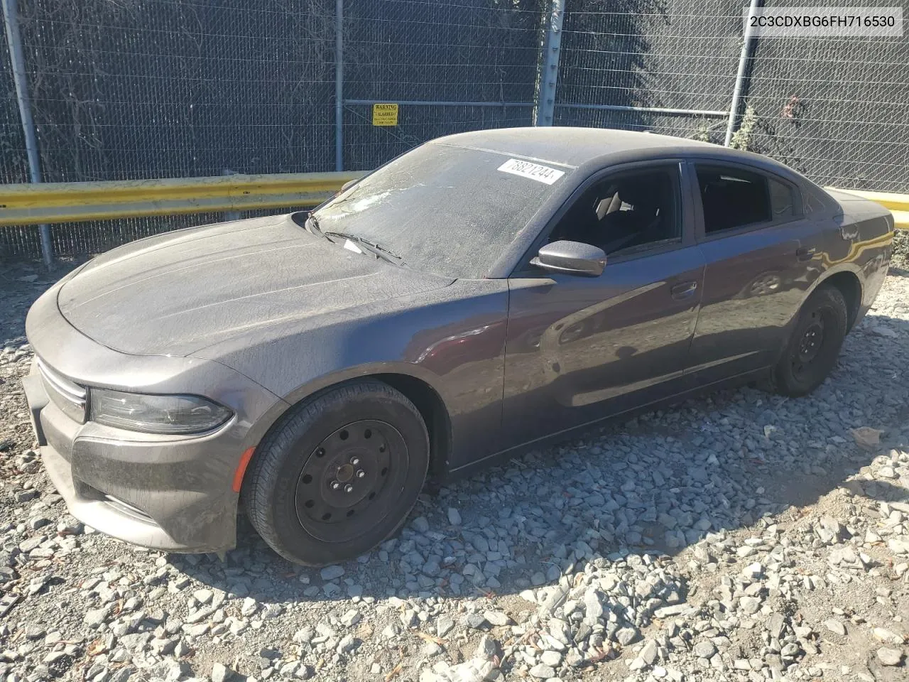 2015 Dodge Charger Se VIN: 2C3CDXBG6FH716530 Lot: 78821244