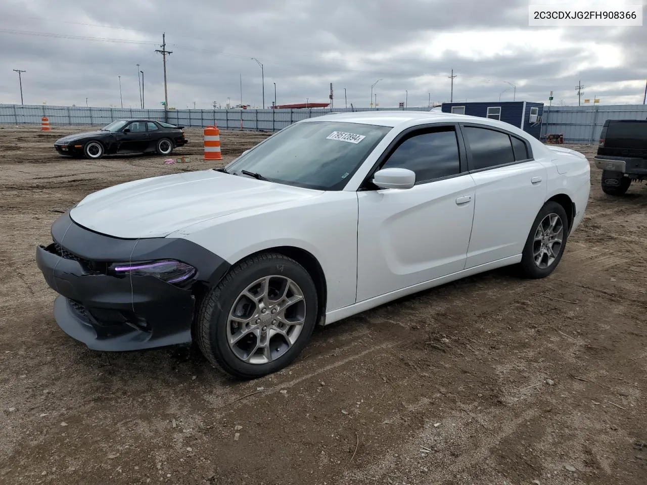 2015 Dodge Charger Sxt VIN: 2C3CDXJG2FH908366 Lot: 79512894