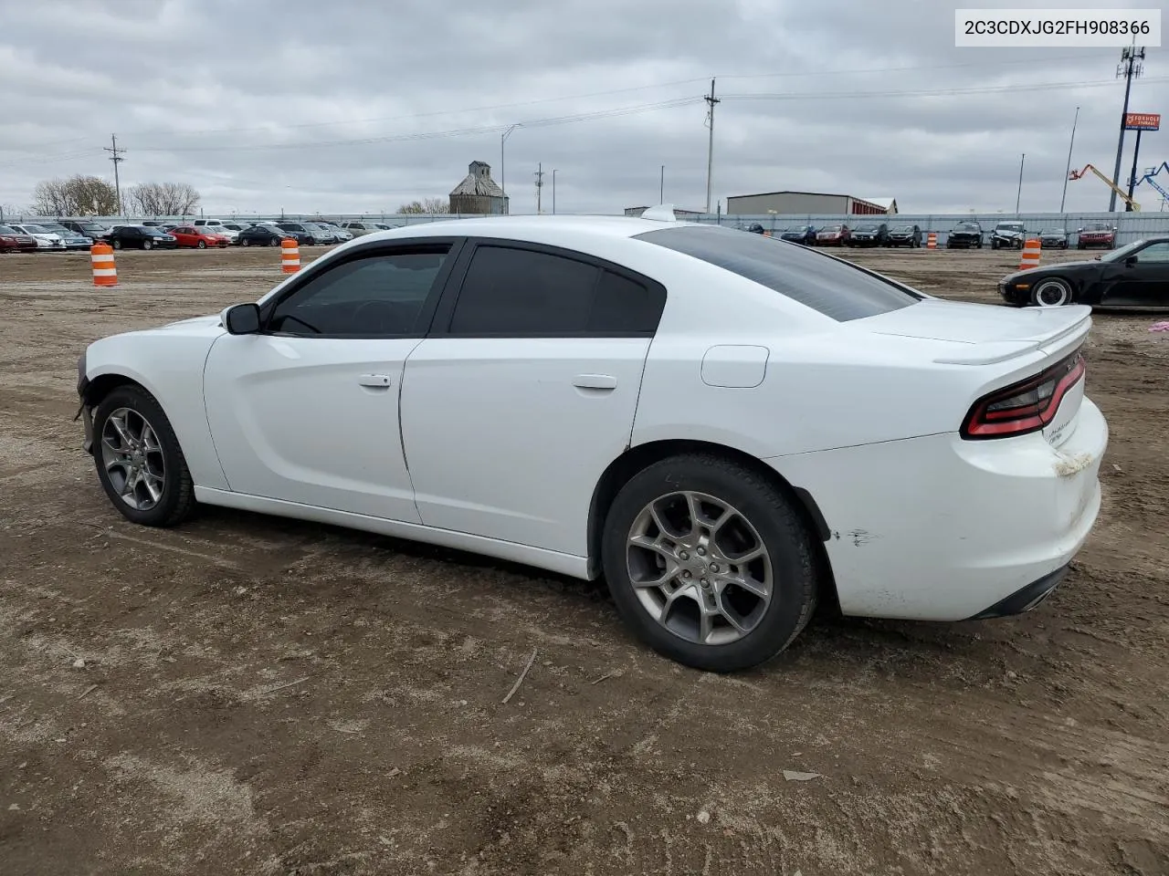 2015 Dodge Charger Sxt VIN: 2C3CDXJG2FH908366 Lot: 79512894