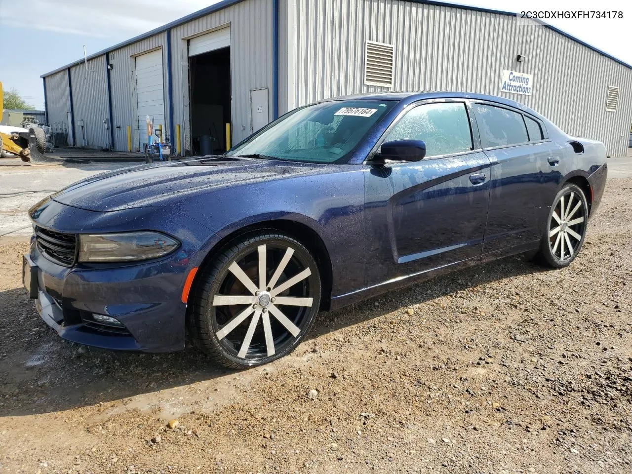 2015 Dodge Charger Sxt VIN: 2C3CDXHGXFH734178 Lot: 79576164