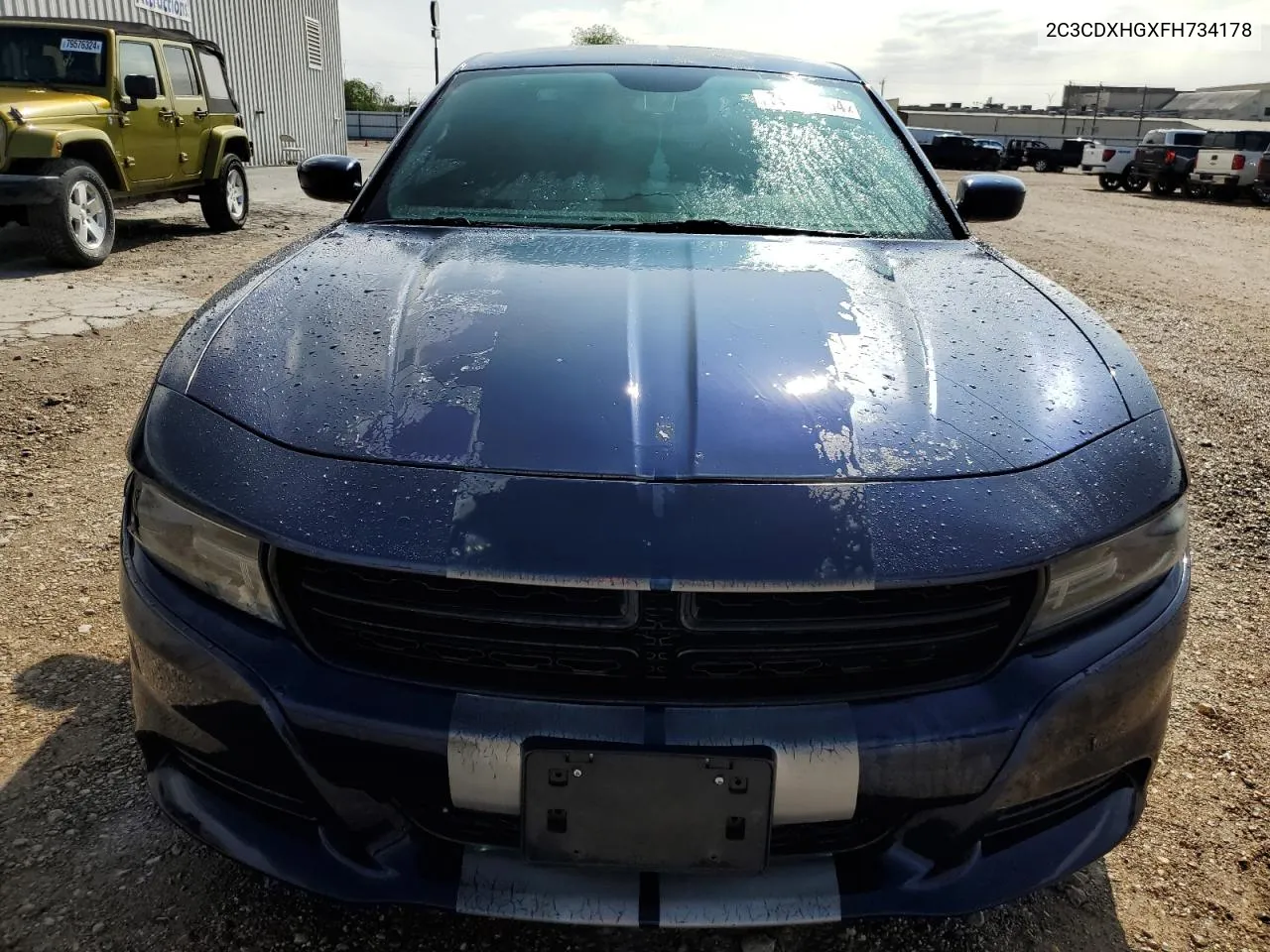 2015 Dodge Charger Sxt VIN: 2C3CDXHGXFH734178 Lot: 79576164