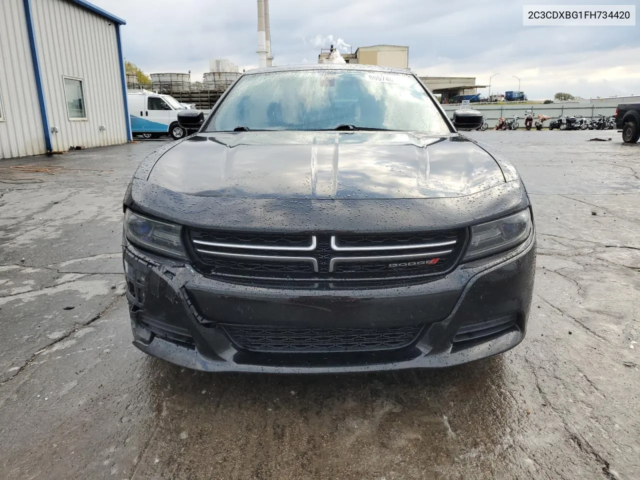 2015 Dodge Charger Se VIN: 2C3CDXBG1FH734420 Lot: 80574094