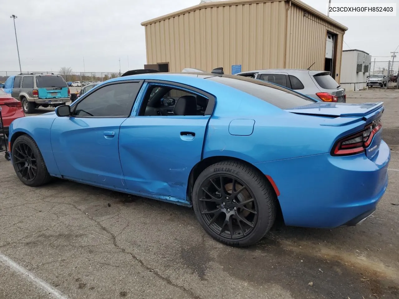 2015 Dodge Charger Sxt VIN: 2C3CDXHG0FH852403 Lot: 80777674