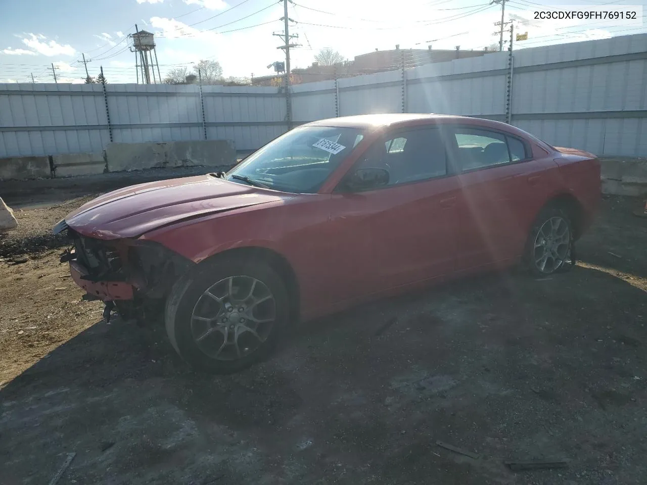 2015 Dodge Charger Se VIN: 2C3CDXFG9FH769152 Lot: 81615344