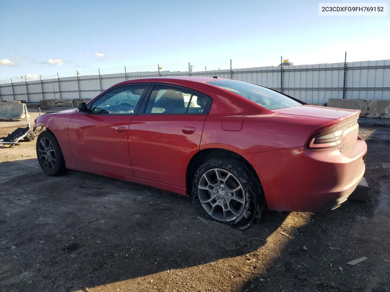 2015 Dodge Charger Se VIN: 2C3CDXFG9FH769152 Lot: 81615344