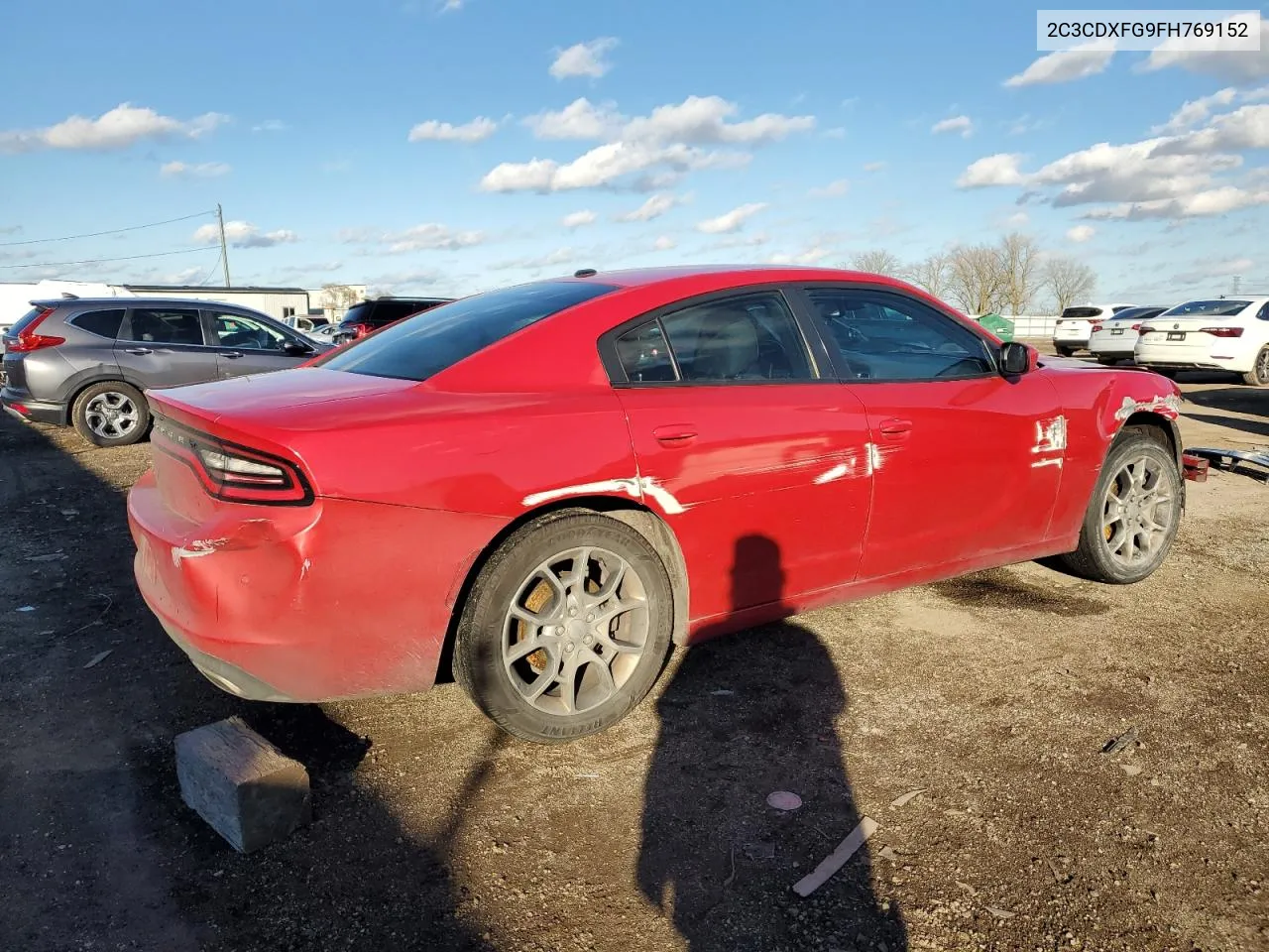 2015 Dodge Charger Se VIN: 2C3CDXFG9FH769152 Lot: 81615344