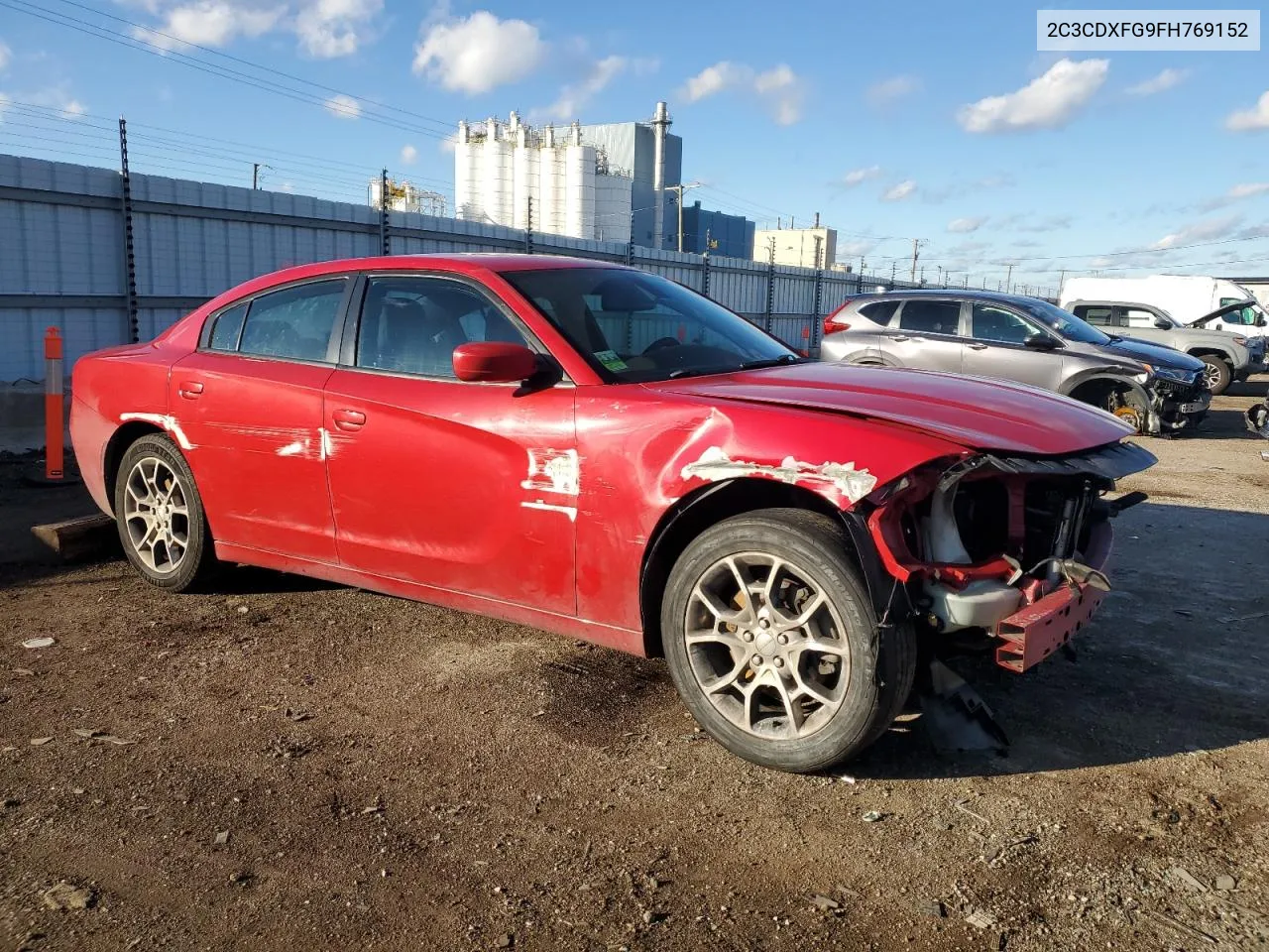 2015 Dodge Charger Se VIN: 2C3CDXFG9FH769152 Lot: 81615344