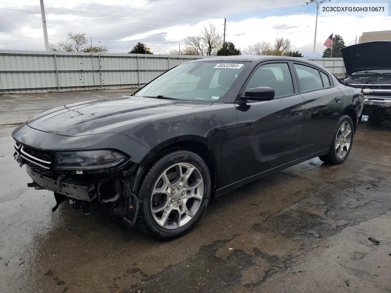 2016 Dodge Charger Se VIN: 2C3CDXFG5GH310671 Lot: 48532564