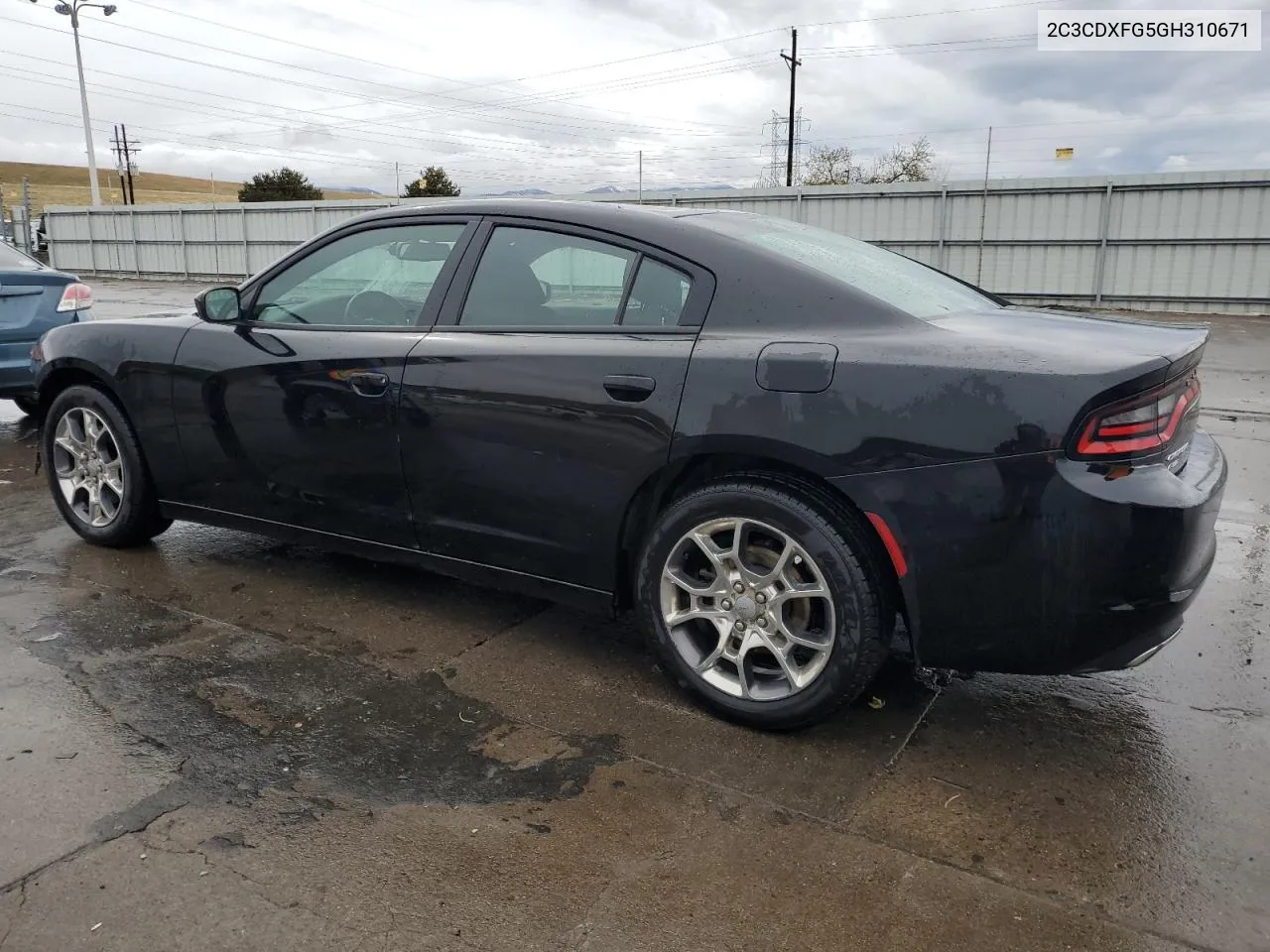 2C3CDXFG5GH310671 2016 Dodge Charger Se