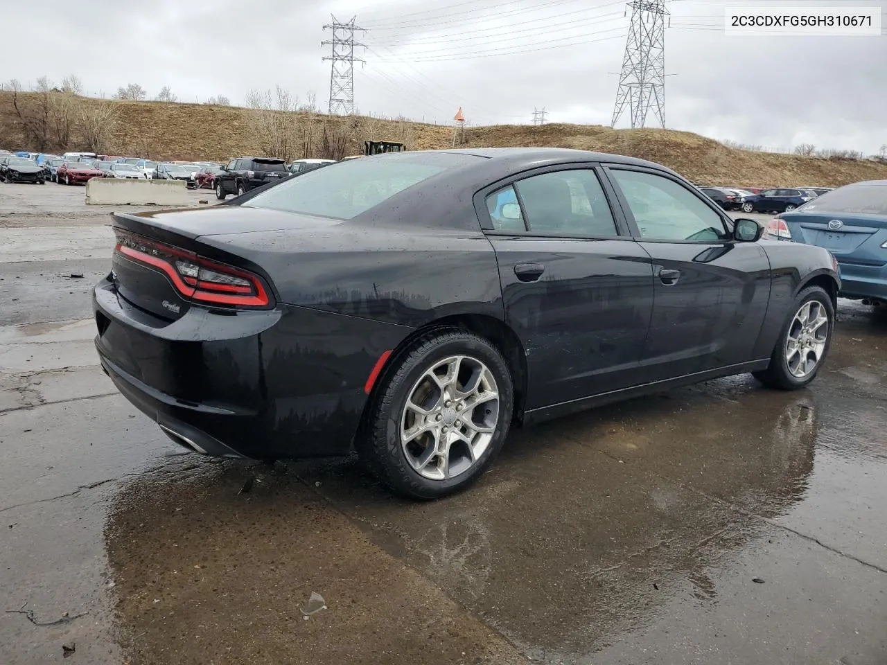 2016 Dodge Charger Se VIN: 2C3CDXFG5GH310671 Lot: 48532564