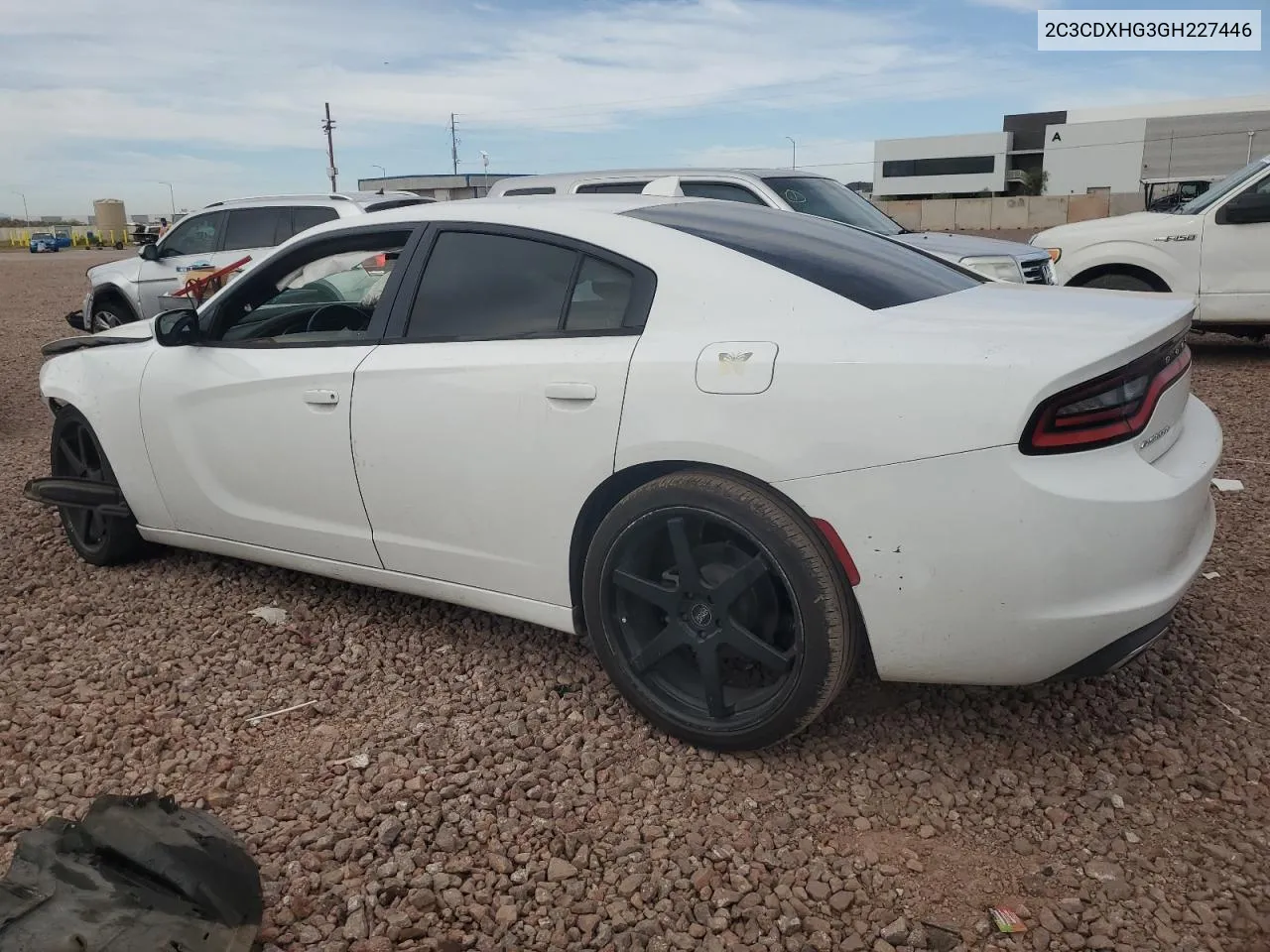 2C3CDXHG3GH227446 2016 Dodge Charger Sxt