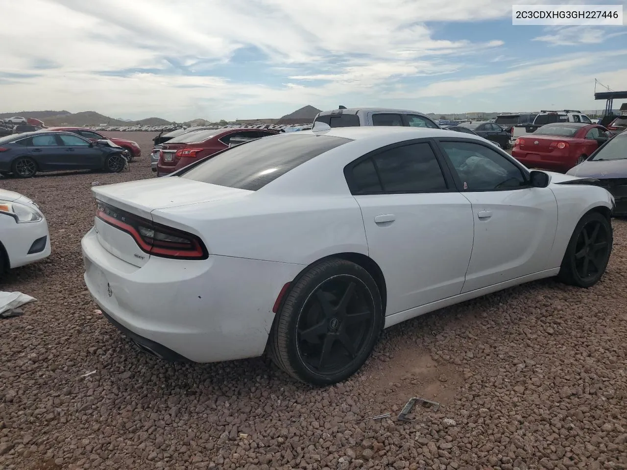 2C3CDXHG3GH227446 2016 Dodge Charger Sxt