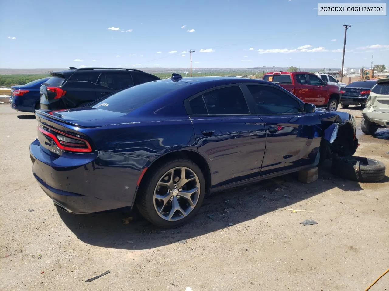 2C3CDXHG0GH267001 2016 Dodge Charger Sxt