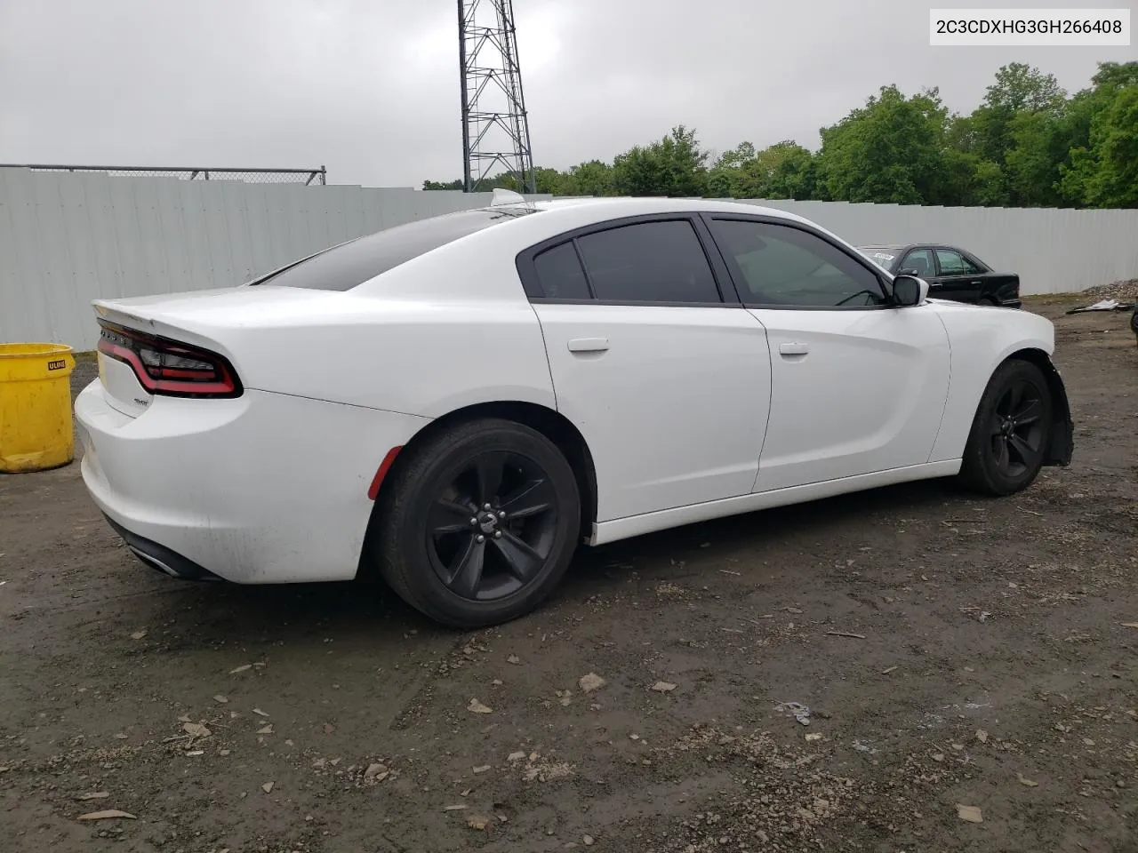 2016 Dodge Charger Sxt VIN: 2C3CDXHG3GH266408 Lot: 54970574