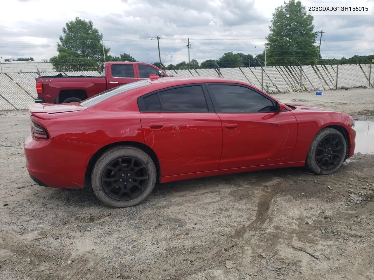 2016 Dodge Charger Sxt VIN: 2C3CDXJG1GH156015 Lot: 58264014