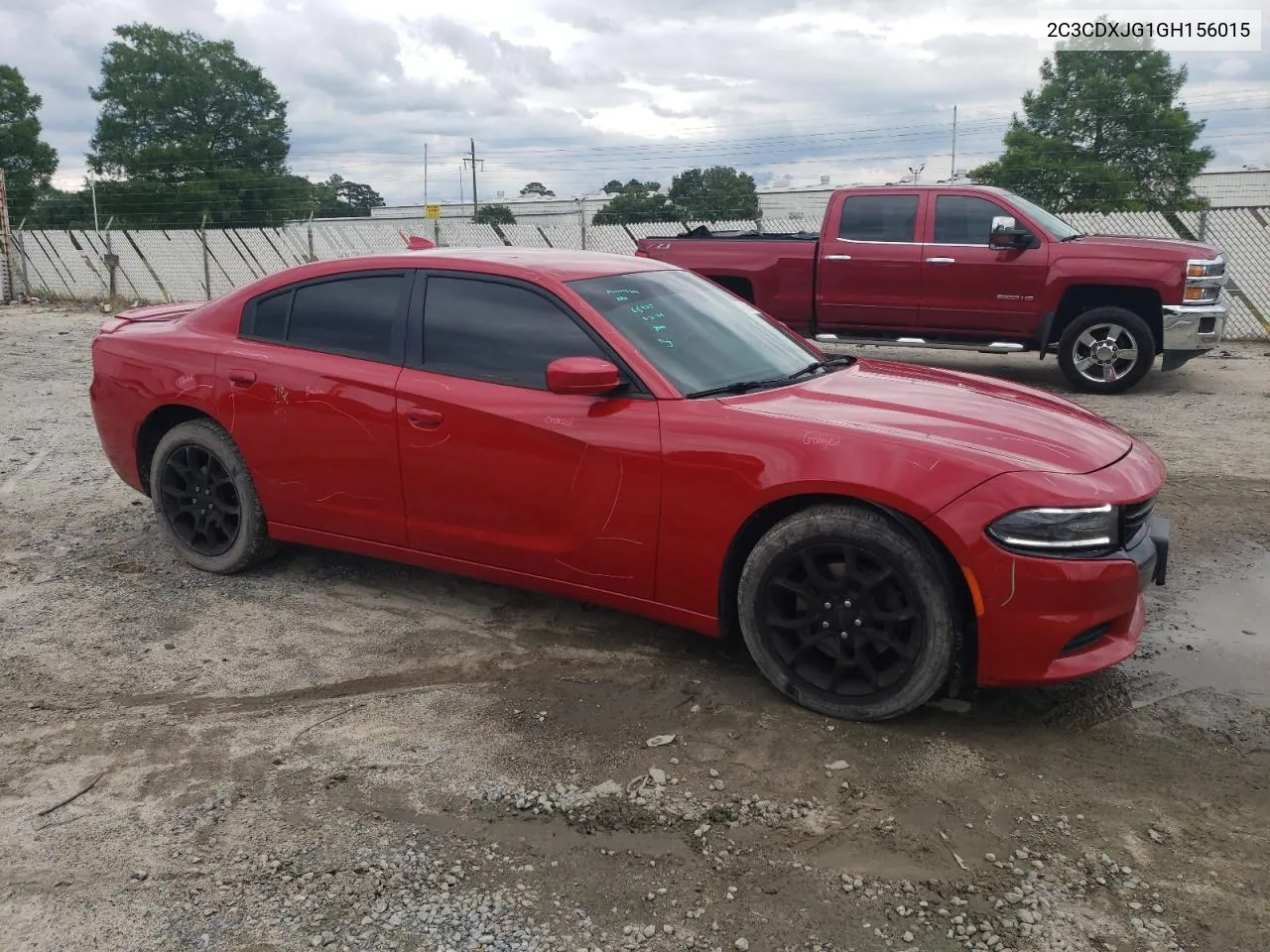 2016 Dodge Charger Sxt VIN: 2C3CDXJG1GH156015 Lot: 58264014