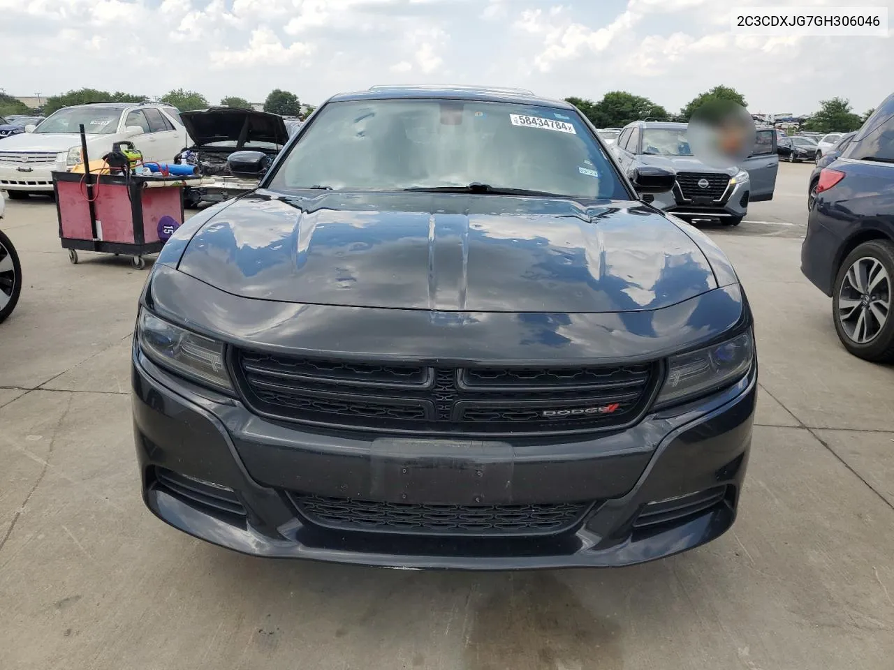 2C3CDXJG7GH306046 2016 Dodge Charger Sxt