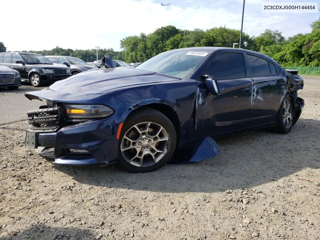 2016 Dodge Charger Sxt VIN: 2C3CDXJG0GH144454 Lot: 59025884