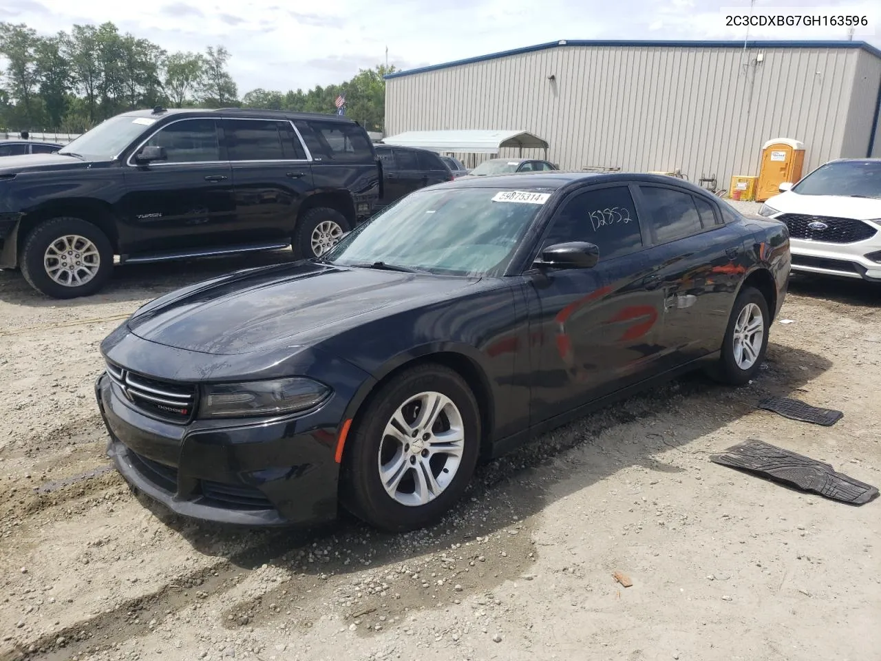 2016 Dodge Charger Se VIN: 2C3CDXBG7GH163596 Lot: 59875314