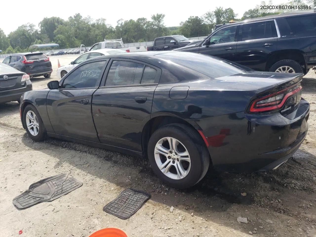 2016 Dodge Charger Se VIN: 2C3CDXBG7GH163596 Lot: 59875314