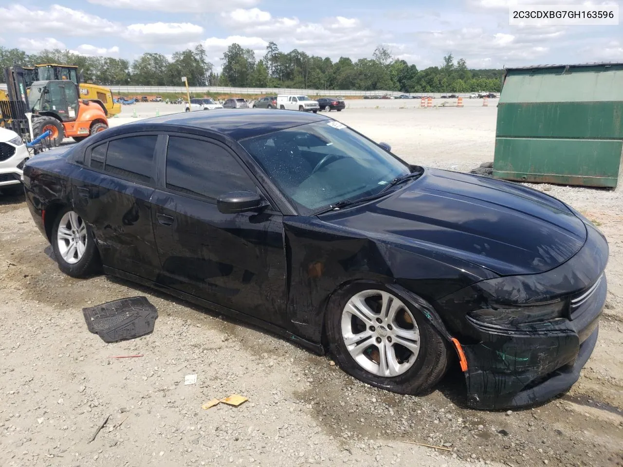 2016 Dodge Charger Se VIN: 2C3CDXBG7GH163596 Lot: 59875314