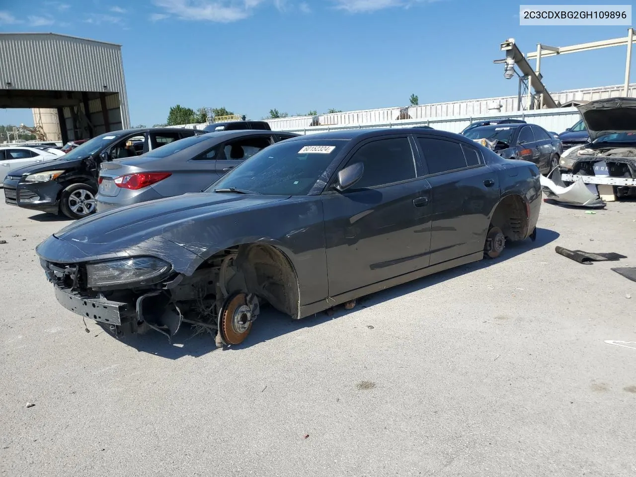 2C3CDXBG2GH109896 2016 Dodge Charger Se