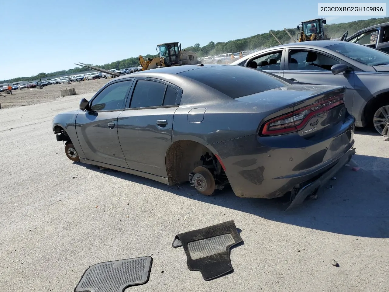 2016 Dodge Charger Se VIN: 2C3CDXBG2GH109896 Lot: 60152324