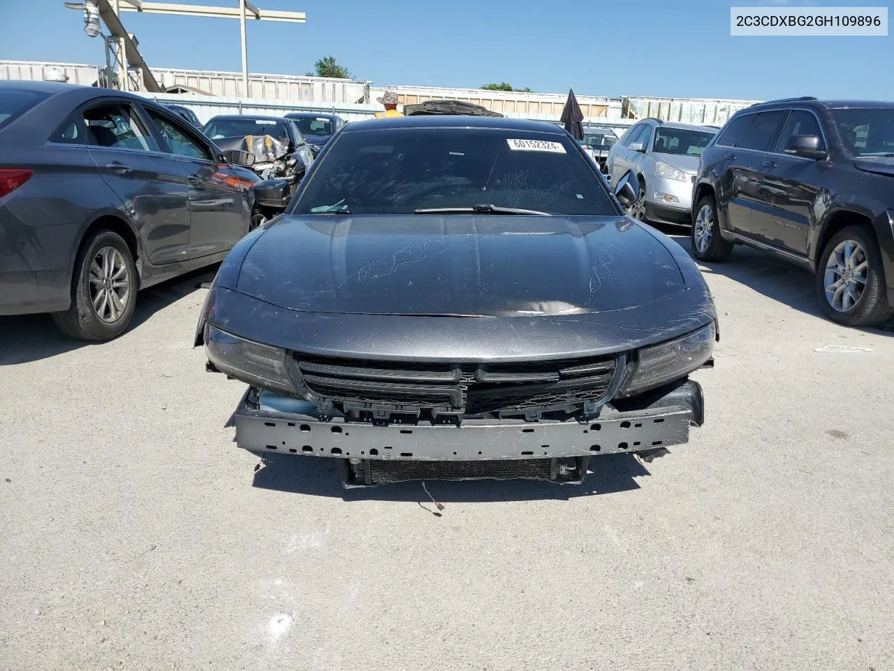 2C3CDXBG2GH109896 2016 Dodge Charger Se