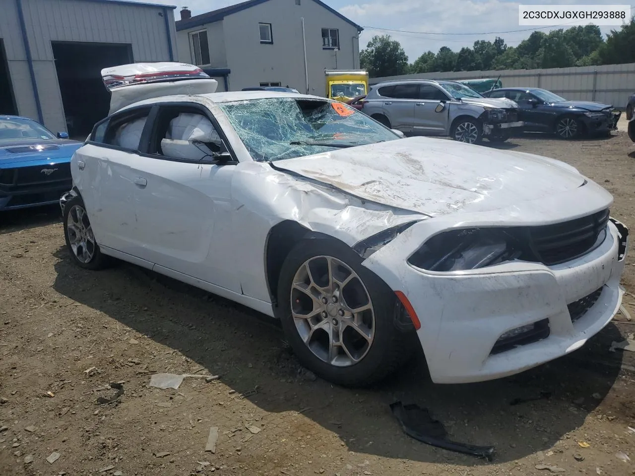 2016 Dodge Charger Sxt VIN: 2C3CDXJGXGH293888 Lot: 60682694