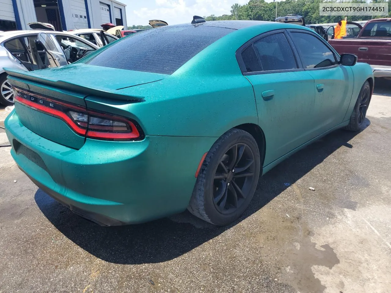 2016 Dodge Charger R/T VIN: 2C3CDXCT9GH174451 Lot: 60707664