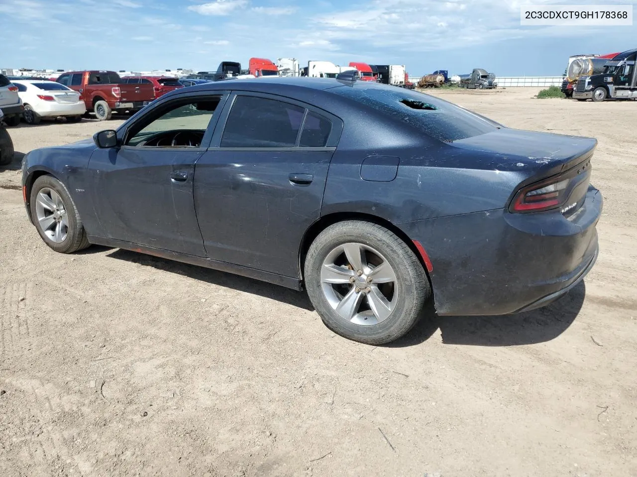 2016 Dodge Charger R/T VIN: 2C3CDXCT9GH178368 Lot: 61122944