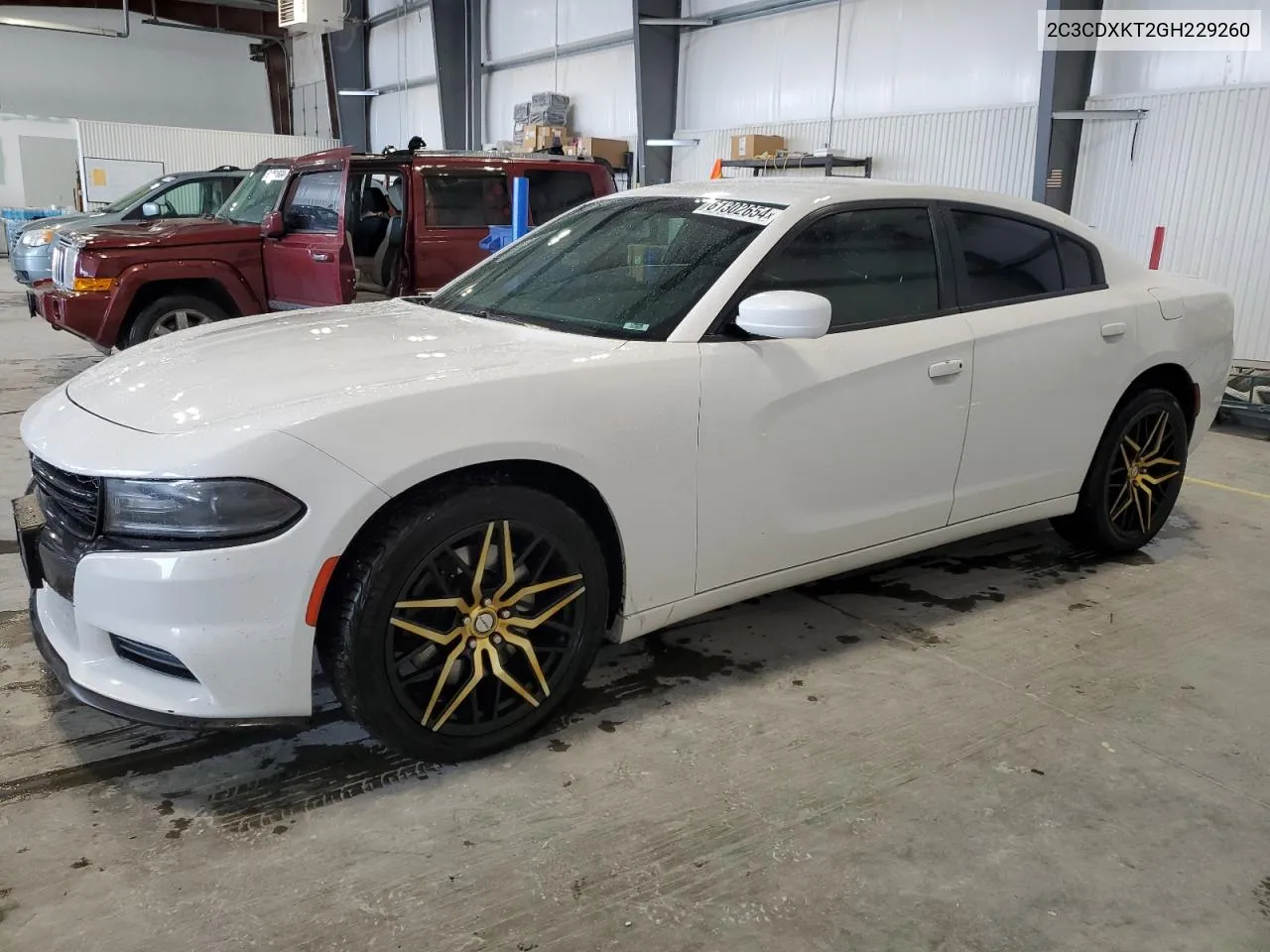 2016 Dodge Charger Police VIN: 2C3CDXKT2GH229260 Lot: 61302654