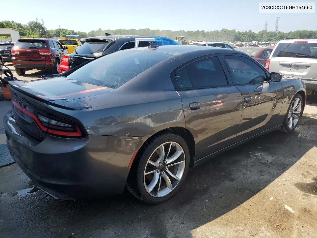 2016 Dodge Charger R/T VIN: 2C3CDXCT6GH154660 Lot: 62045374