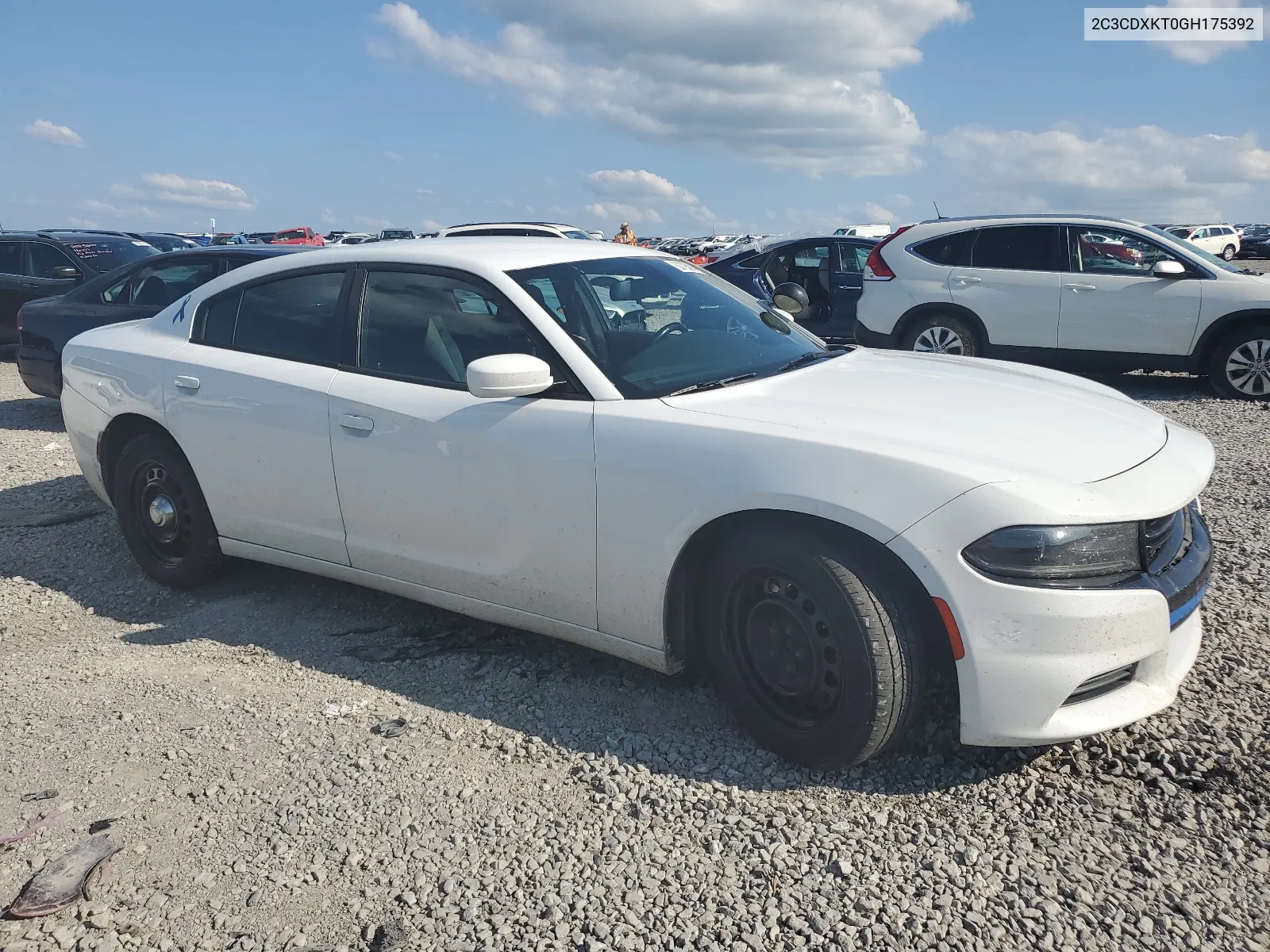 2016 Dodge Charger Police VIN: 2C3CDXKT0GH175392 Lot: 62795894