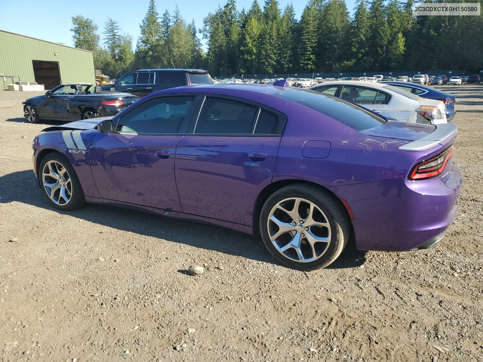 2016 Dodge Charger R/T VIN: 2C3CDXCTXGH150580 Lot: 63063394