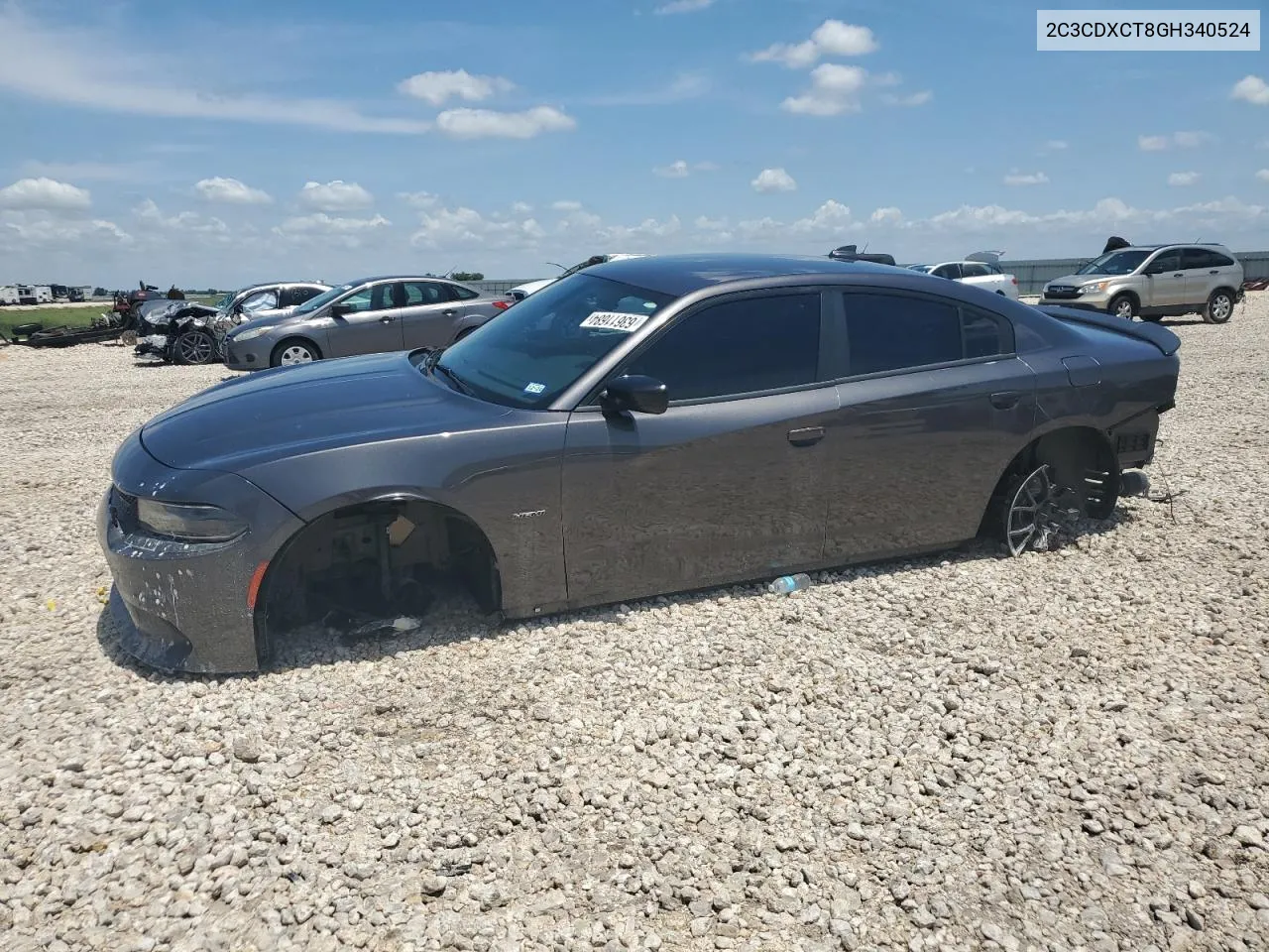 2C3CDXCT8GH340524 2016 Dodge Charger R/T