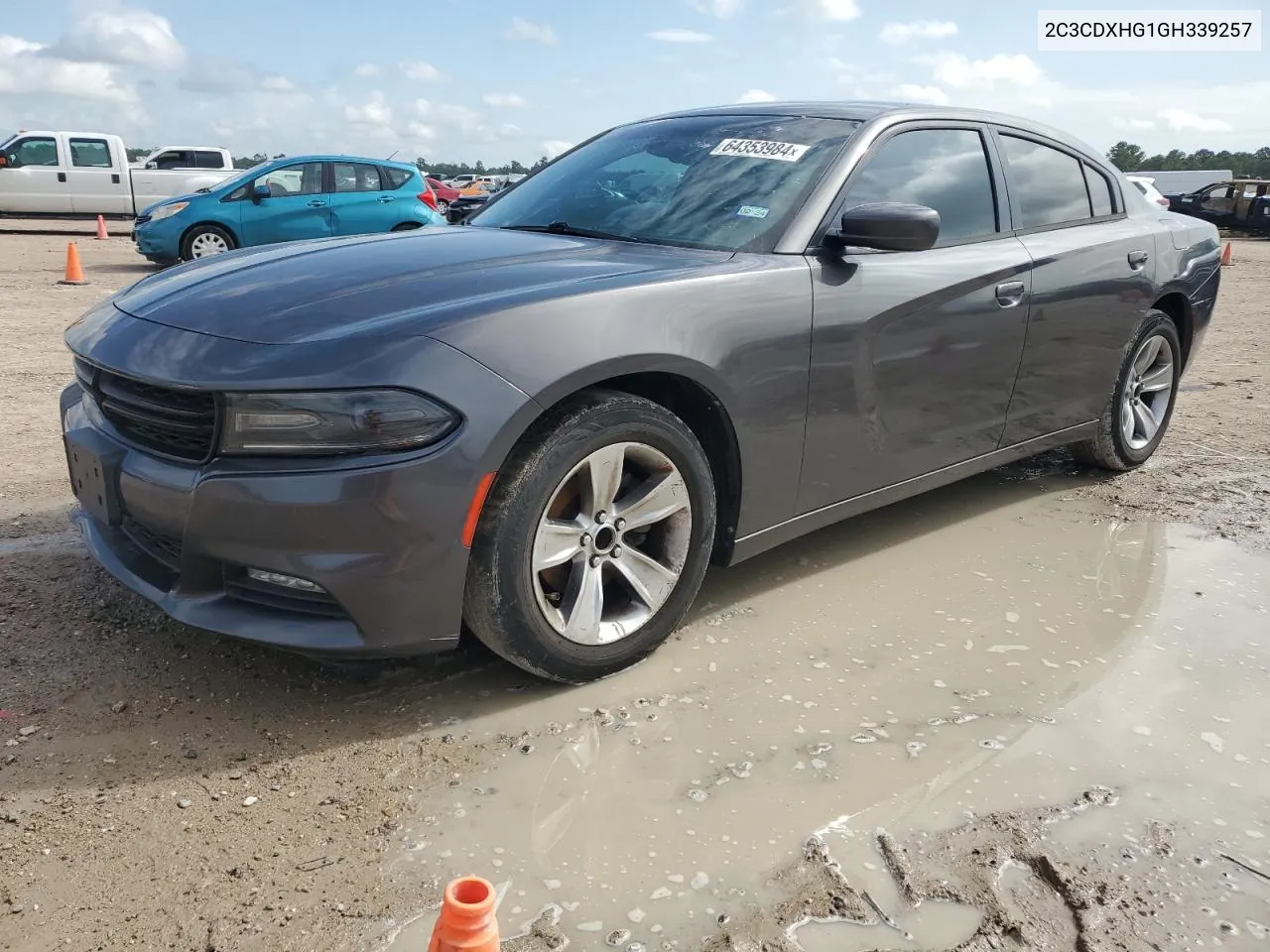 2C3CDXHG1GH339257 2016 Dodge Charger Sxt