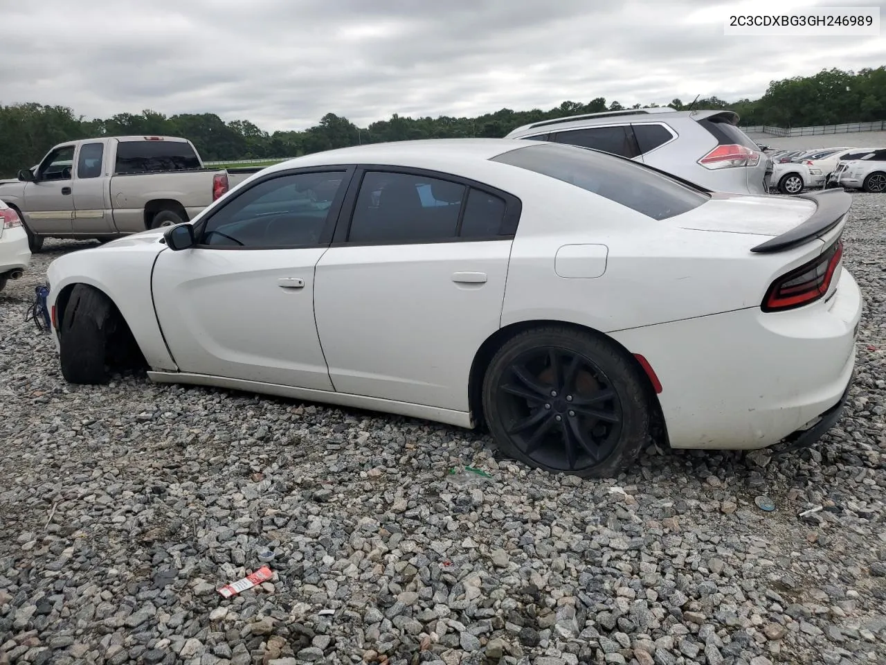 2016 Dodge Charger Se VIN: 2C3CDXBG3GH246989 Lot: 64759204